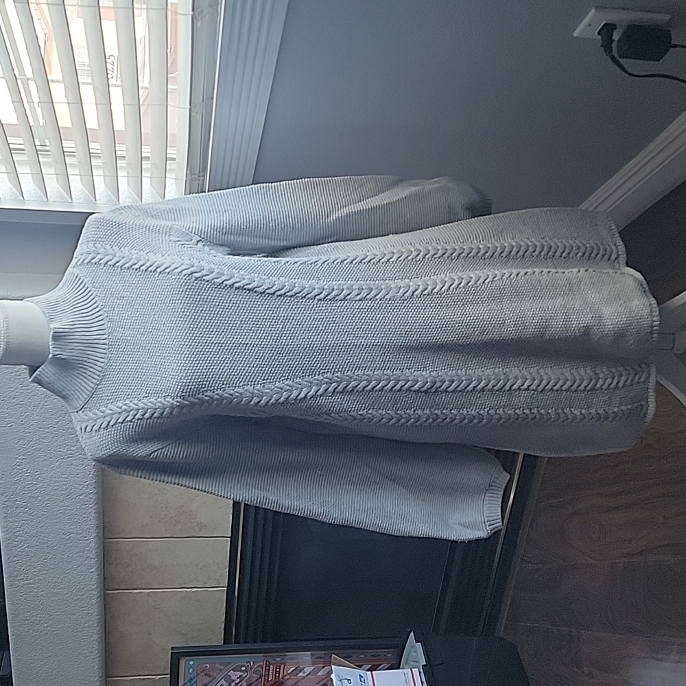 Caslon medium, grey, sweater dress